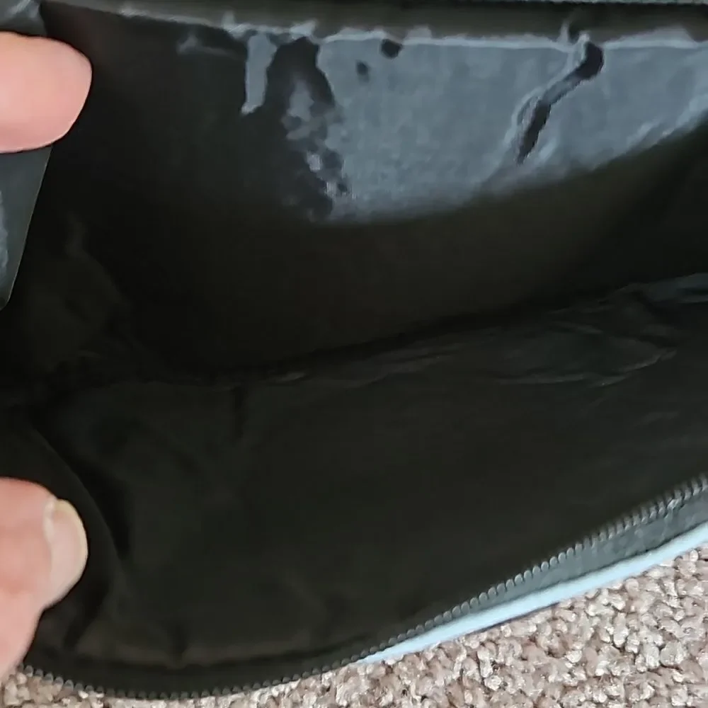 NWOT  Owl cosmetic/toiletry bag with zippered closure